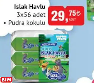 JENNY & WİLLY ISLAK HAVLU JENNY & WİLLY ISLAK HAVLU